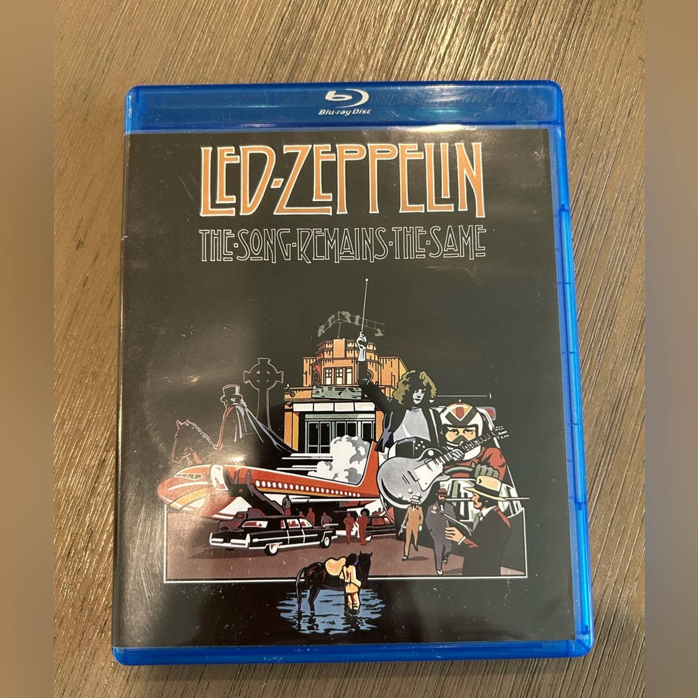 Led Zeppelin The Song Remains The Same Blu Ray Disc